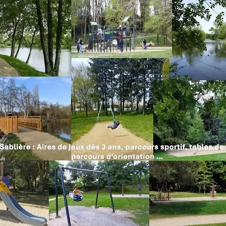 Maison Au Calme Proche Parc Sabliere Tatil Evi *